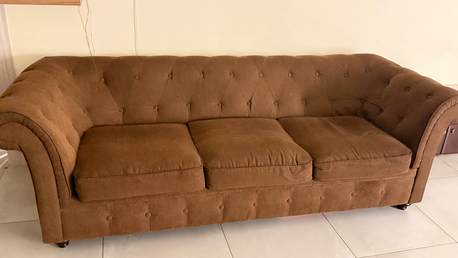 OMR 85,  Brown Sofa
