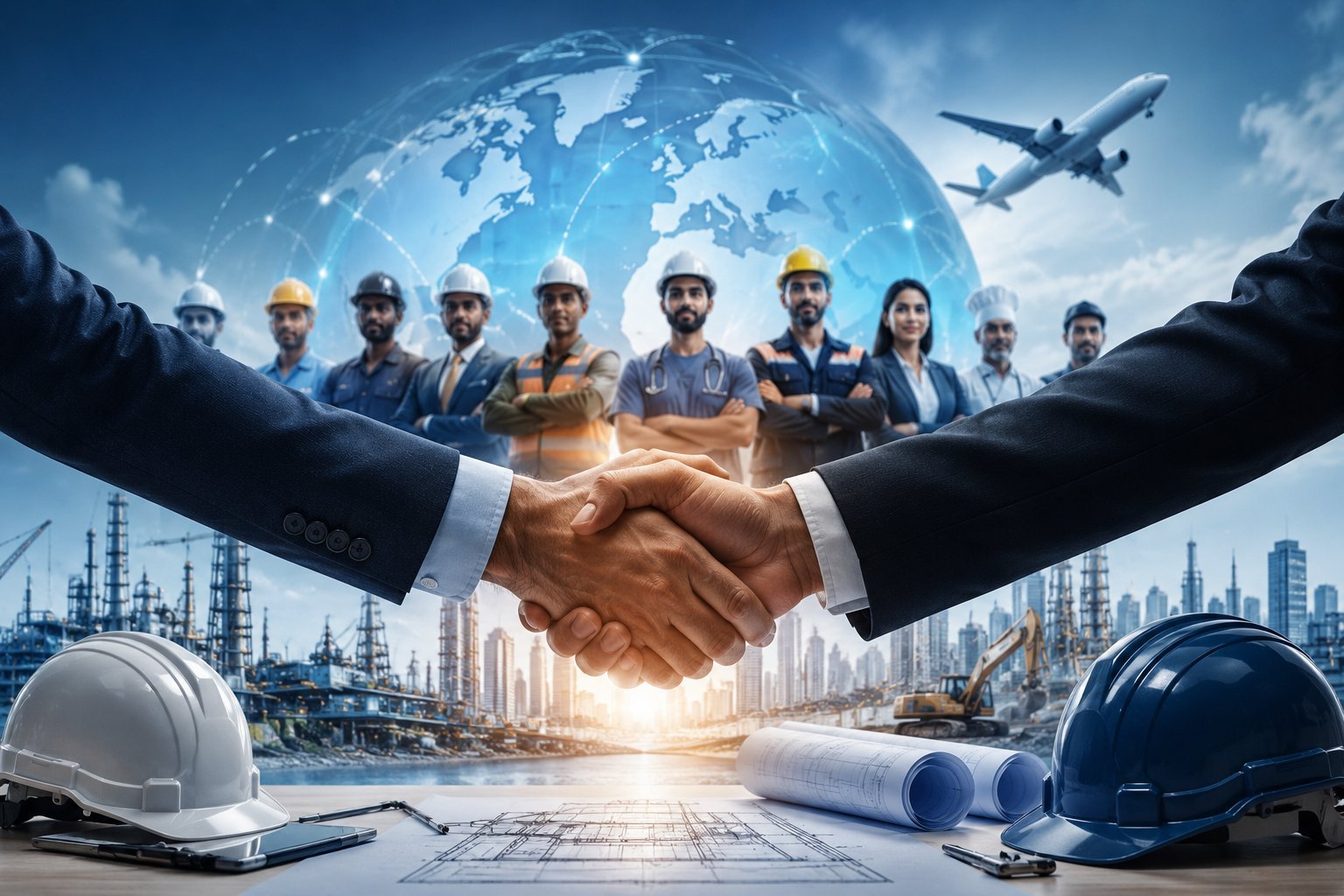 Hire Skilled Workers from India – AJEETS Manpower