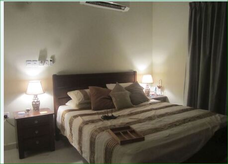 OMR 425/month,  Furnished,  3 BR,  290 Sq. Meter,  Luxury 3 Bedroom Apt For  Near Wave Muscat Partial Sea View Mawaleh