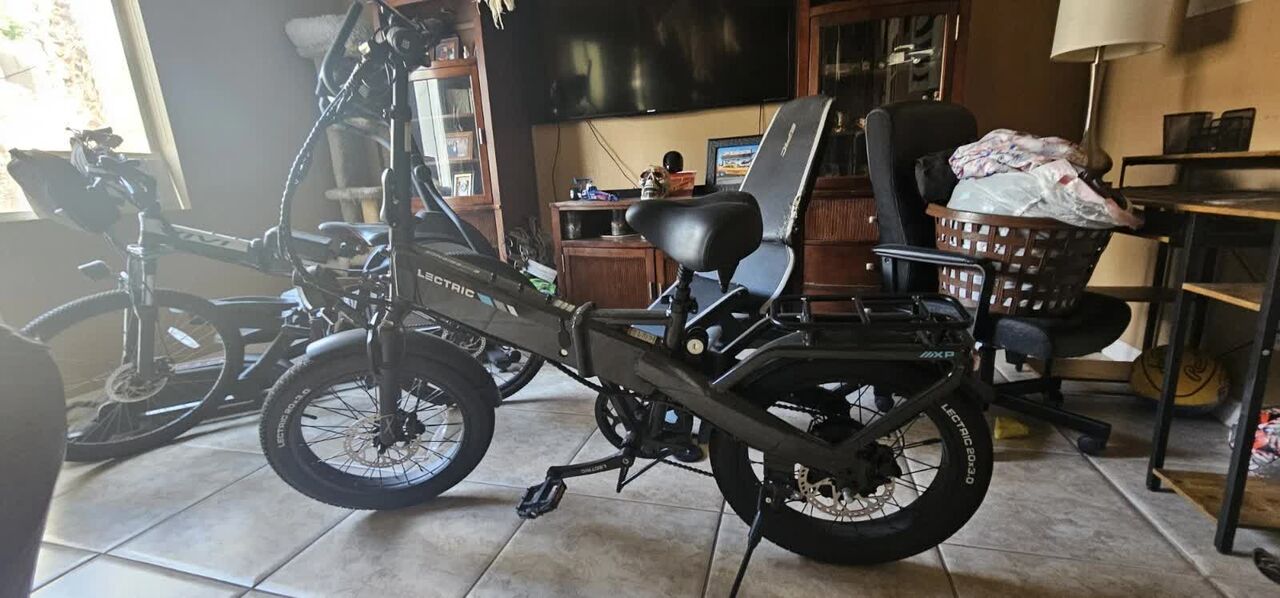 OMR 310,  LECTRIC XP4 750 Folding Step-Over Bike For Adults, Pine Green - Lightweight EBike With 48V