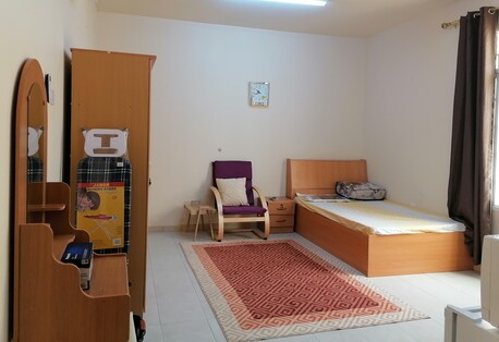 OMR 150/month,  28 Sq. Meter,  For Rent Fully Furinshed Rooms In Ghobra North