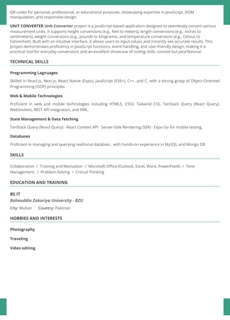 React.js / Next.js Frontend Web / App  Developer Looking For A Job photo 2