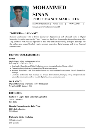 Advanced Digital Marketing Including Expertise In Video Production @data Entry. Tally photo 1