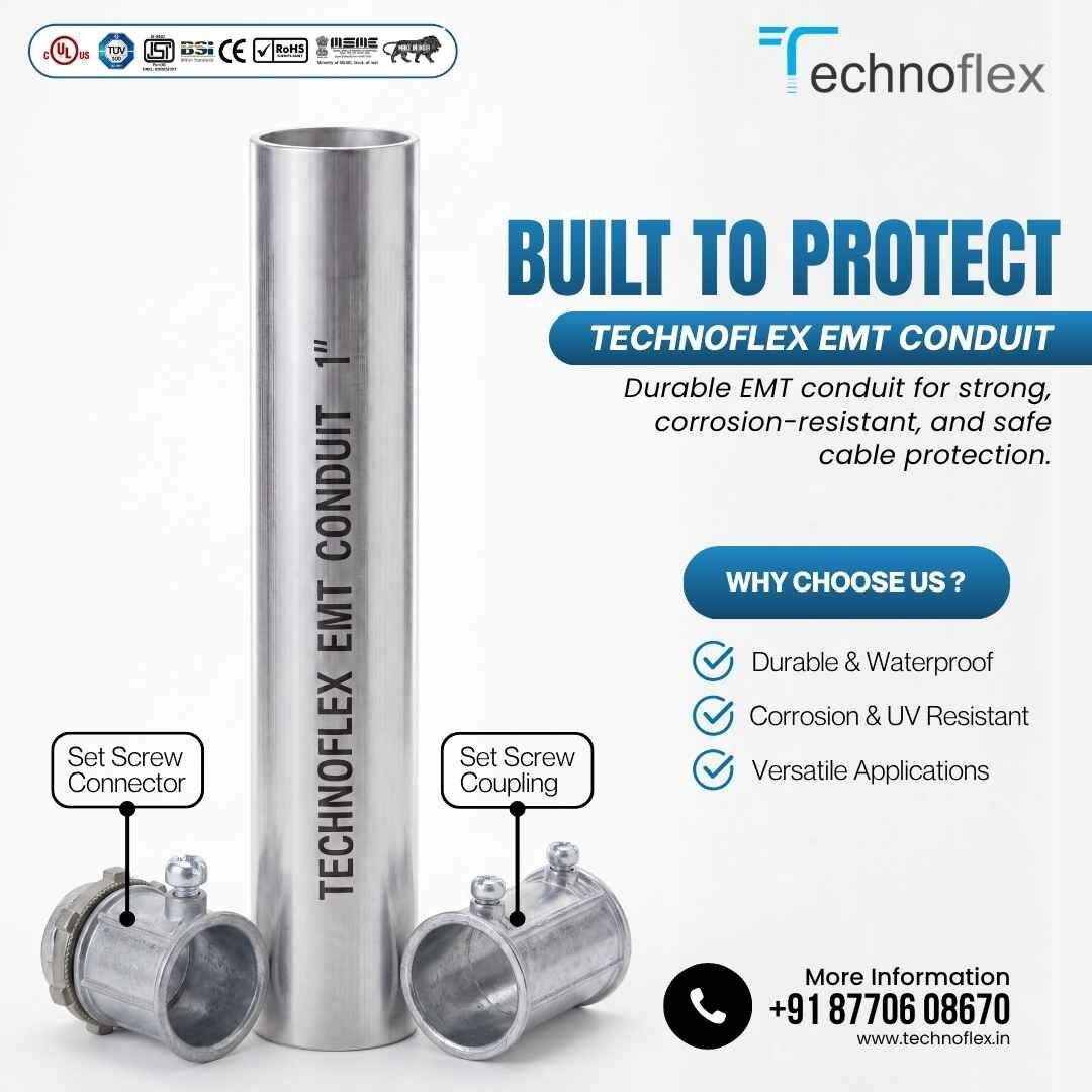 UL Listed EMT Conduit Supplier In Oman | Technoflex