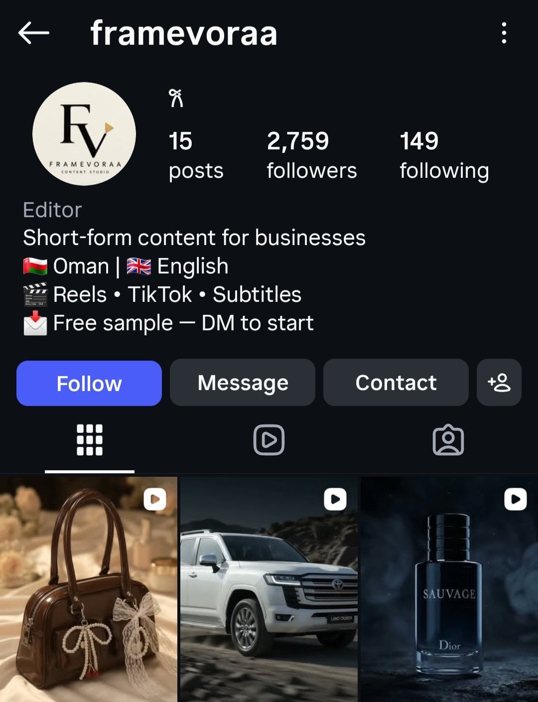 تصميم فيديوهات إعلانية احترافية للمنتجات والريلز photo 2